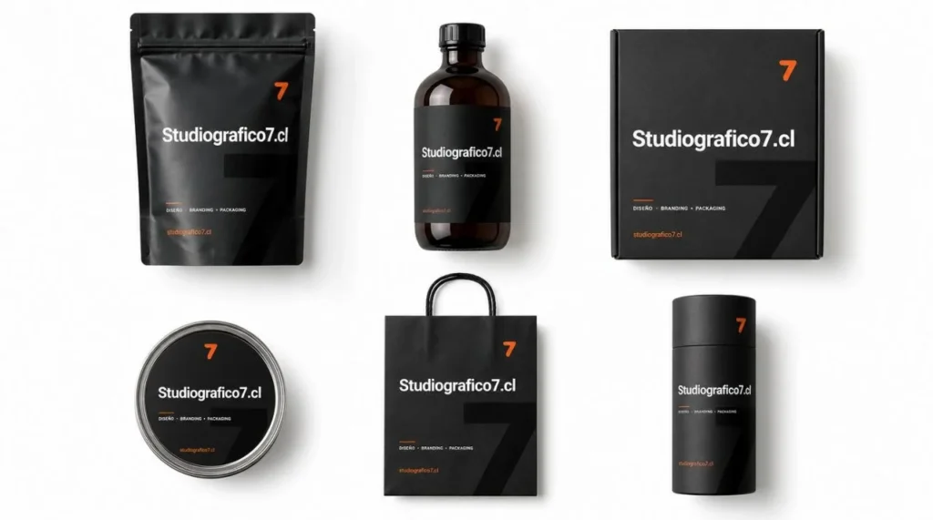 Mismo branding, distintos formatos: la IA adapta una identidad visual a doypack, botella, caja, lata, bolsa y tubo